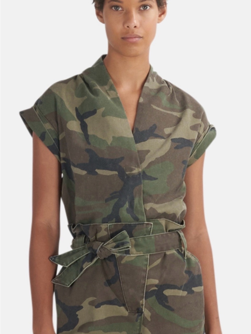RtA women’s Kahtia Camo Romper Size Mediumm